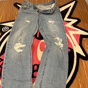 Levi’s® 94 Baggy Distressed Jeans – Size 29 – As Pictured